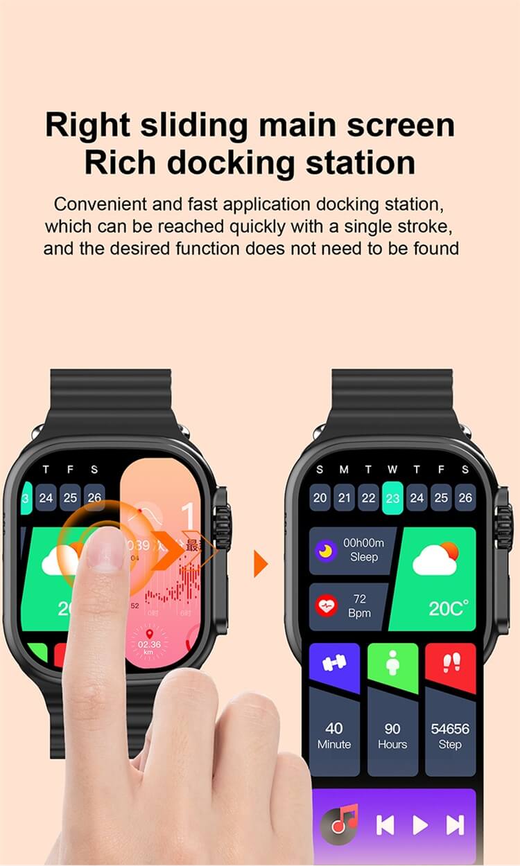 i20 Ultra Max Smart Watch + AirPods + 7 Straps (10 in 1 Set) Combo Pack | 30% OFF for Today Only