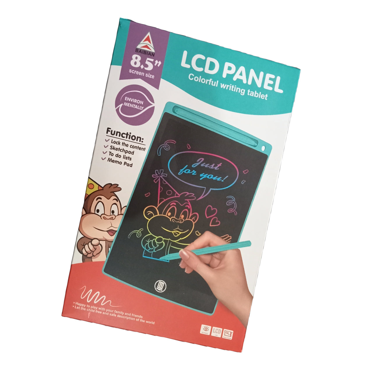 LCD Writing Tablet for Kids – Fun, Creative & Educational! | Unleash Creativity Anytime, Anywhere! | 30% OFF Today Only!