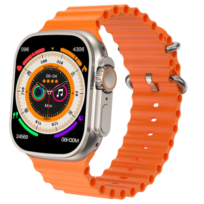 i20 Ultra Max Smart Watch + AirPods + 7 Straps (10 in 1 Set) Combo Pack | 30% OFF for Today Only