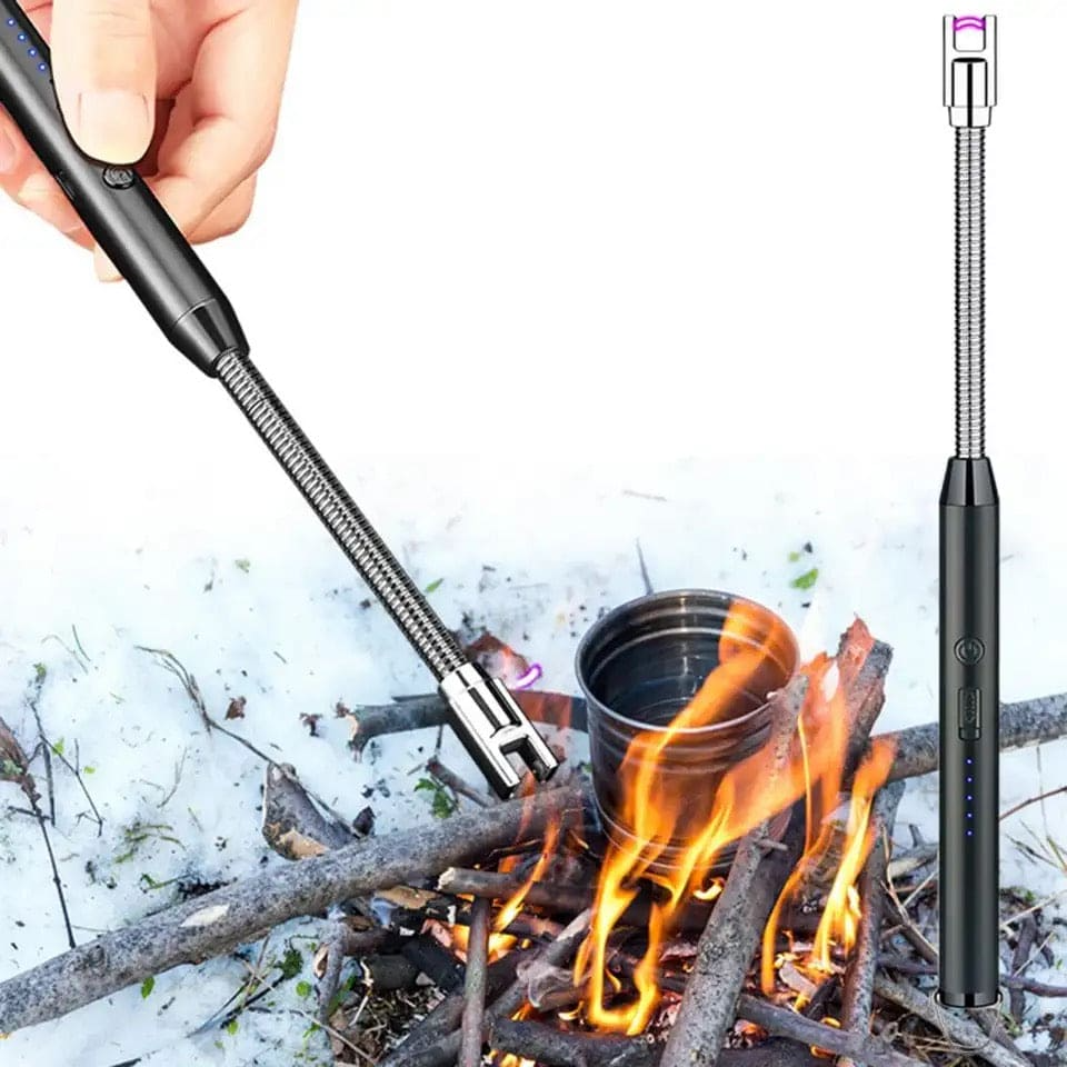 🔥 Original Imported USB Rechargeable Electric Arc Lighter, Flameless and Windproof Technology | 30% OFF For Today Only